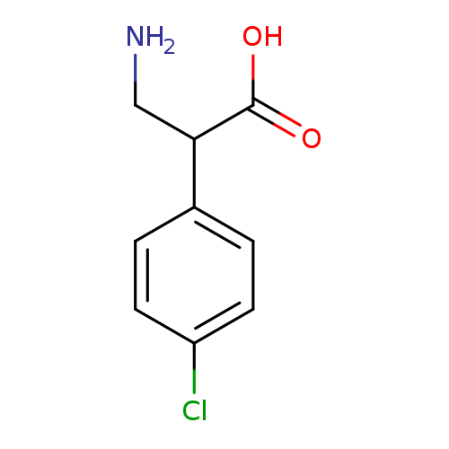 3-amino-2-(4-chlorophenyl)propanoic acid
