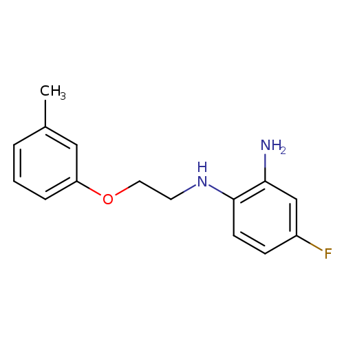 4-fluoro-N1-[2-(3-methylphenoxy)ethyl]benzene-1,2-diamine