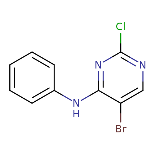 5-Bromo-2-chloro-N-phenyl-4-pyrimidinamine