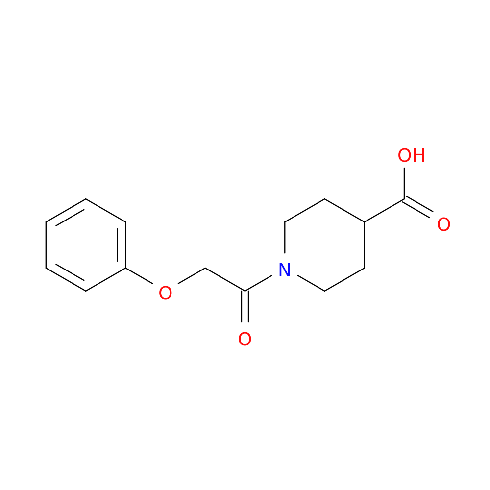 1-(PHenoxyacetyl)piperidine-4-carboxylic acid