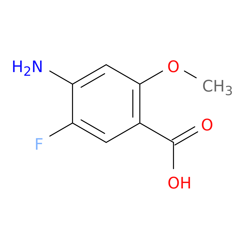 4-Amino-5-fluoro-2-methoxybenzoic acid