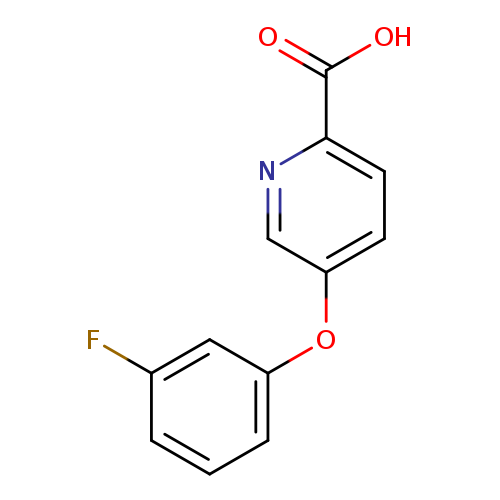 5-(3-Fluorophenoxy)pyridine-2-carboxylic acid