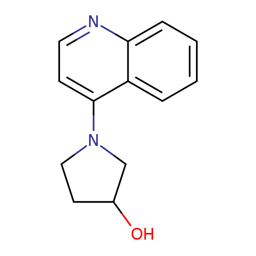 1-(quinolin-4-yl)pyrrolidin-3-ol