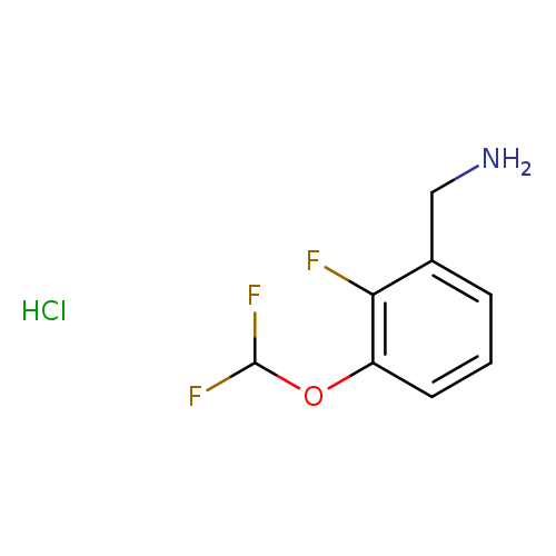 1-[3-(difluoromethoxy)-2-fluorophenyl]methanamine hydrochloride