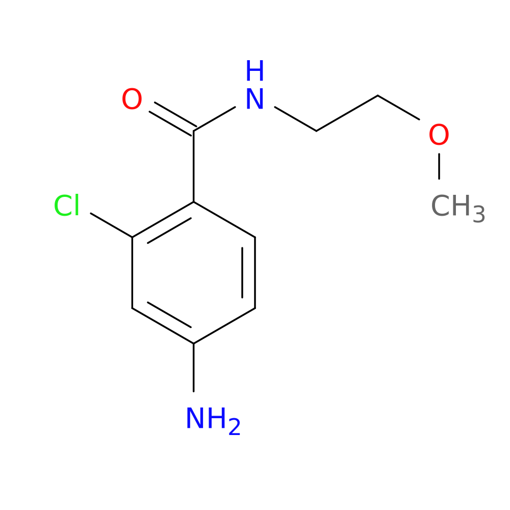 4-Amino-2-chloro-N-(2-methoxyethyl)benzamide
