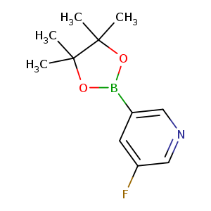 3-Fluoro-5-(4,4,5,5-tetramethyl-1,3,2-dioxaborolan-2-yl)pyridine