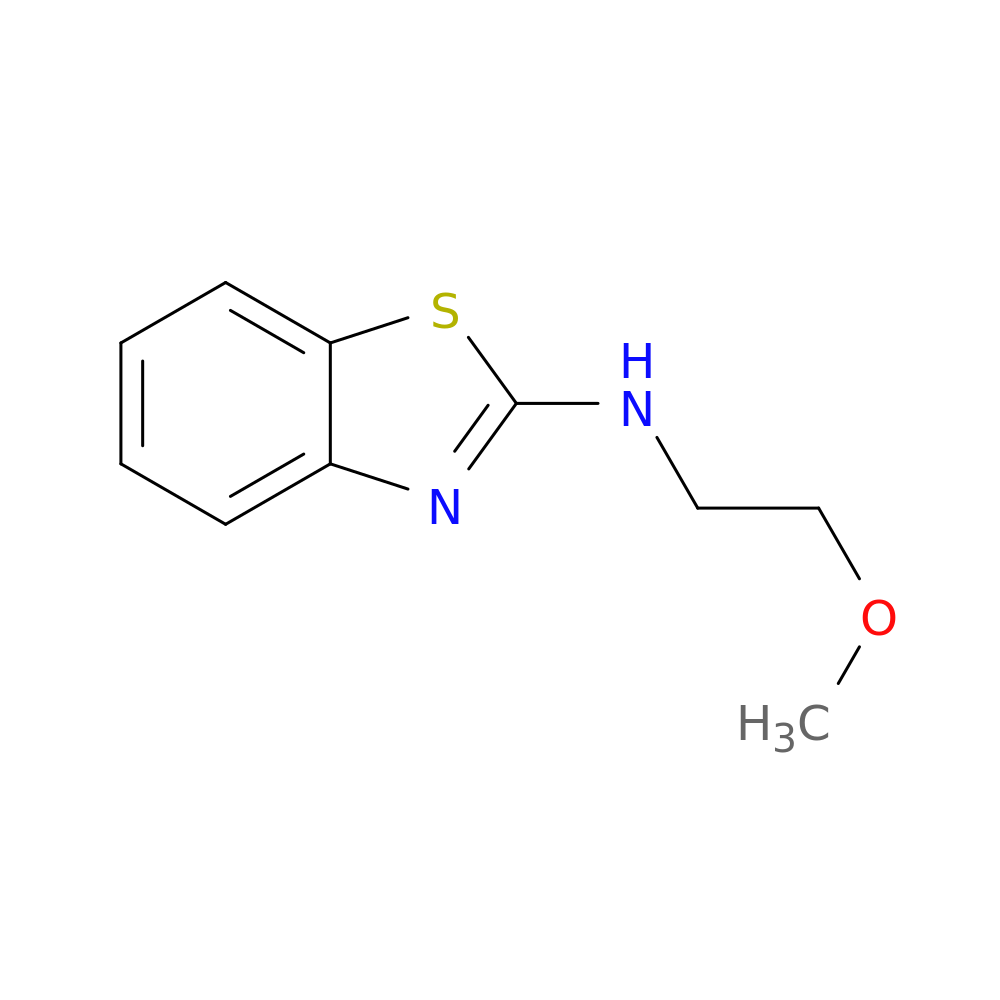 N-(2-methoxyethyl)-1,3-benzothiazol-2-amine