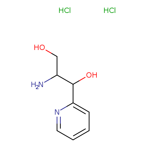 2-amino-1-(pyridin-2-yl)propane-1,3-diol dihydrochloride