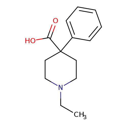 1-ethyl-4-phenylpiperidine-4-carboxylic acid