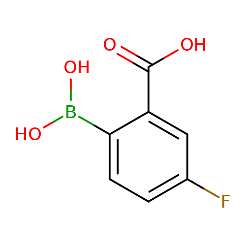 2-Borono-5-Fluorobenzoic Acid