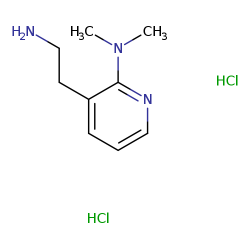 3-(2-aminoethyl)-N,N-dimethylpyridin-2-amine dihydrochloride