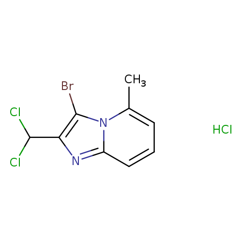 3-Bromo-2-dichloromethyl-5-methyl-imidazo[1,2-a]pyridine hydrochloride