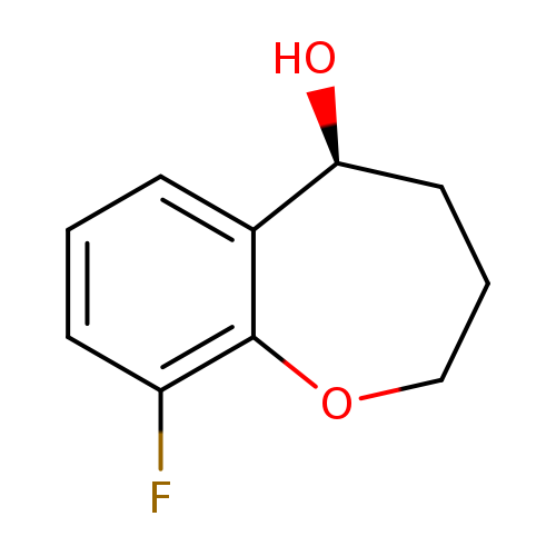 (5S)-9-fluoro-2,3,4,5-tetrahydro-1-benzoxepin-5-ol