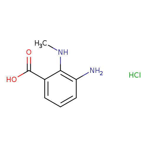 3-amino-2-(methylamino)benzoic acid hydrochloride