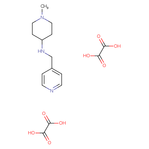 1-Methyl-N-(pyridin-4-ylmethyl)piperidin-4-amine dioxalate