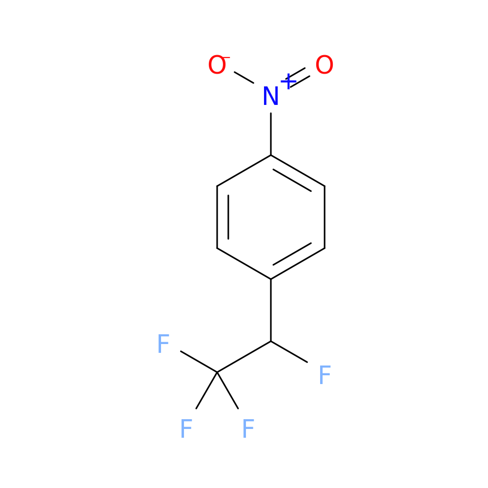 1-nitro-4-(1,2,2,2-tetrafluoroethyl)benzene