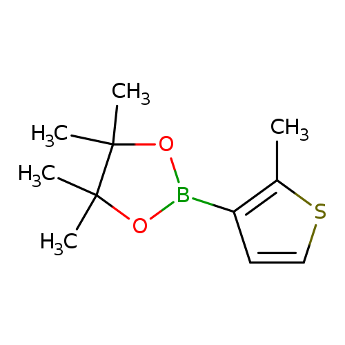 1,​3,​2-​Dioxaborolane, 4,​4,​5,​5-​tetramethyl-​2-​(2-​methyl-​3-​thienyl)​-