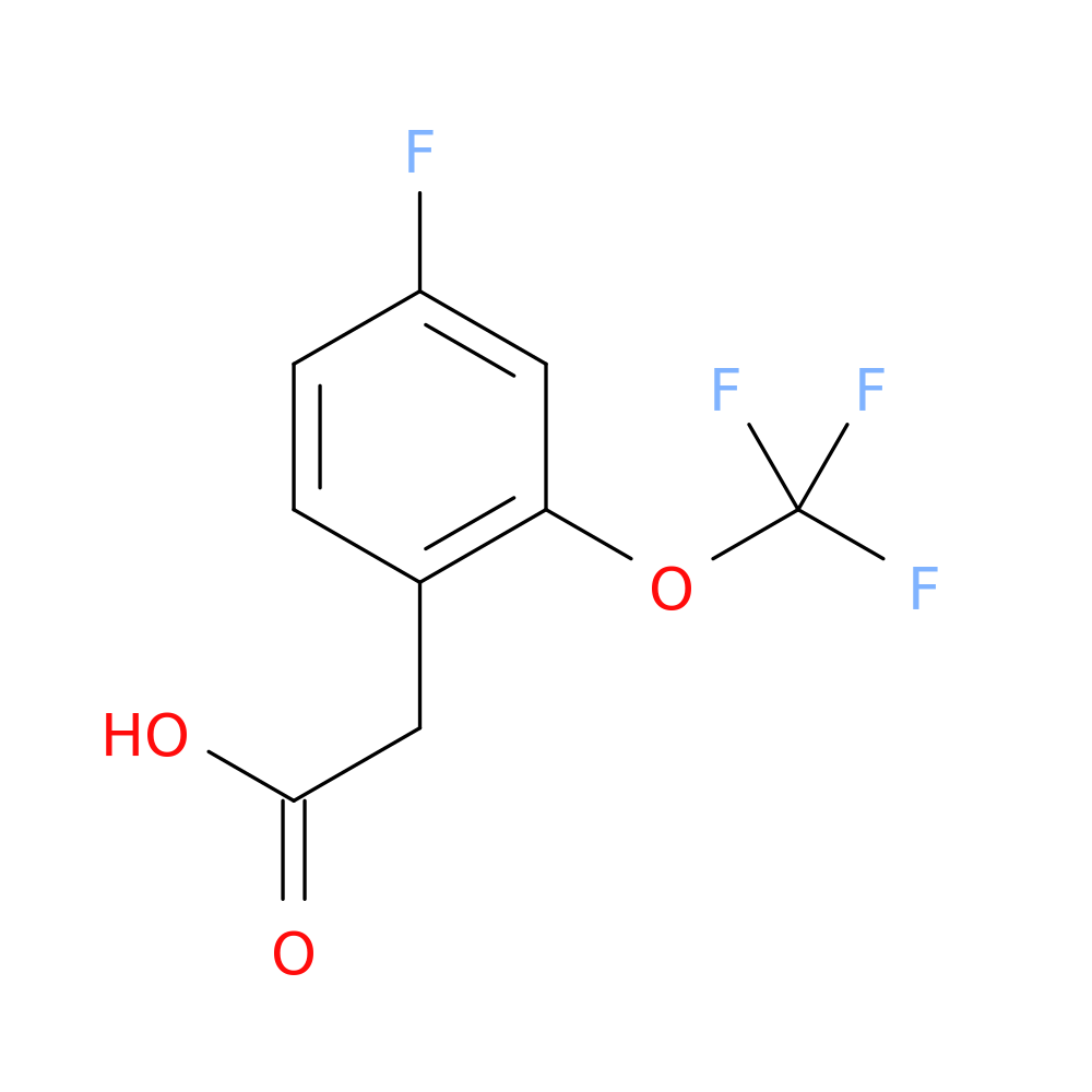 2-(4-Fluoro-2-(trifluoromethoxy)phenyl)acetic acid
