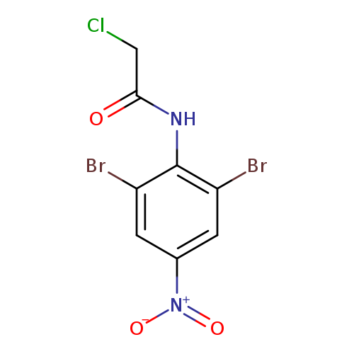 2-chloro-N-(2,6-dibromo-4-nitrophenyl)acetamide