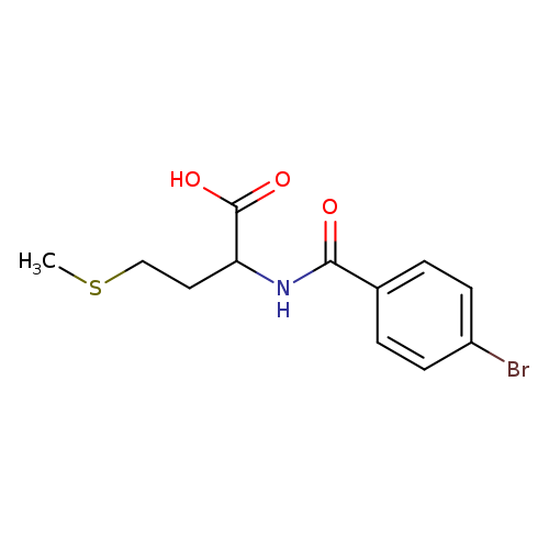 2-[(4-bromophenyl)formamido]-4-(methylsulfanyl)butanoic acid