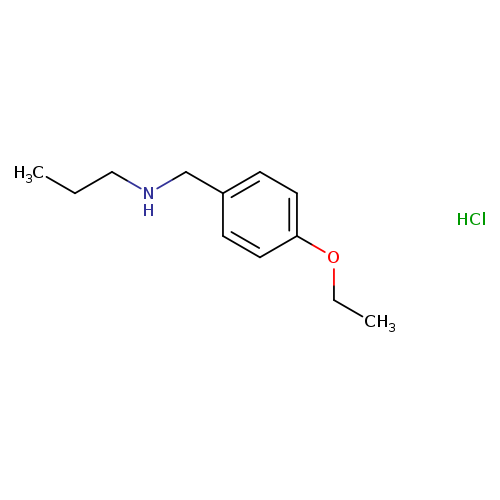 N-(4-ethoxybenzyl)-1-propanamine hydrochloride