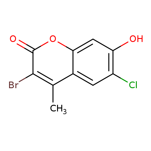 3-bromo-6-chloro-7-hydroxy-4-methyl-2H-chromen-2-one