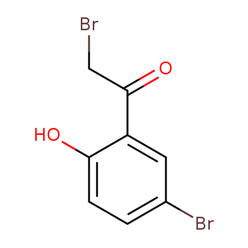 2-Bromo-1-(5-bromo-2-hydroxyphenyl)ethanone