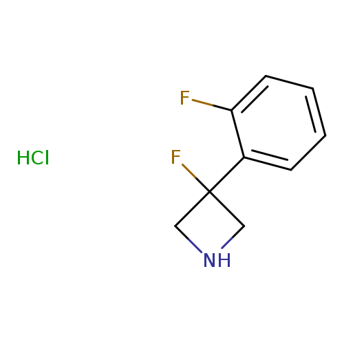 3-Fluoro-3-(2-fluorophenyl)azetidine hydrochloride
