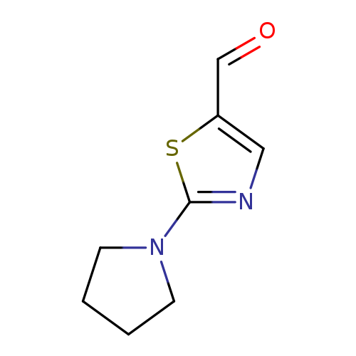 2-Pyrrolidin-1-yl-1,3-thiazole-5-carbaldehyde