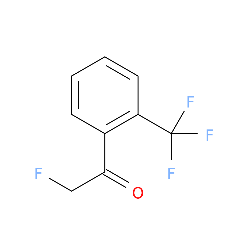 2-fluoro-1-[2-(trifluoromethyl)phenyl]ethan-1-one