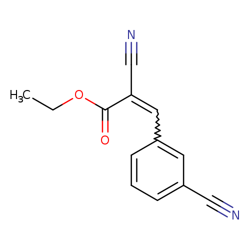 Ethyl-2-cyano-3-(3-cyanophenyl)prop-2-enoate