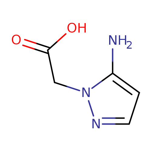 1H-Pyrazole-1-acetic acid, 5-amino-