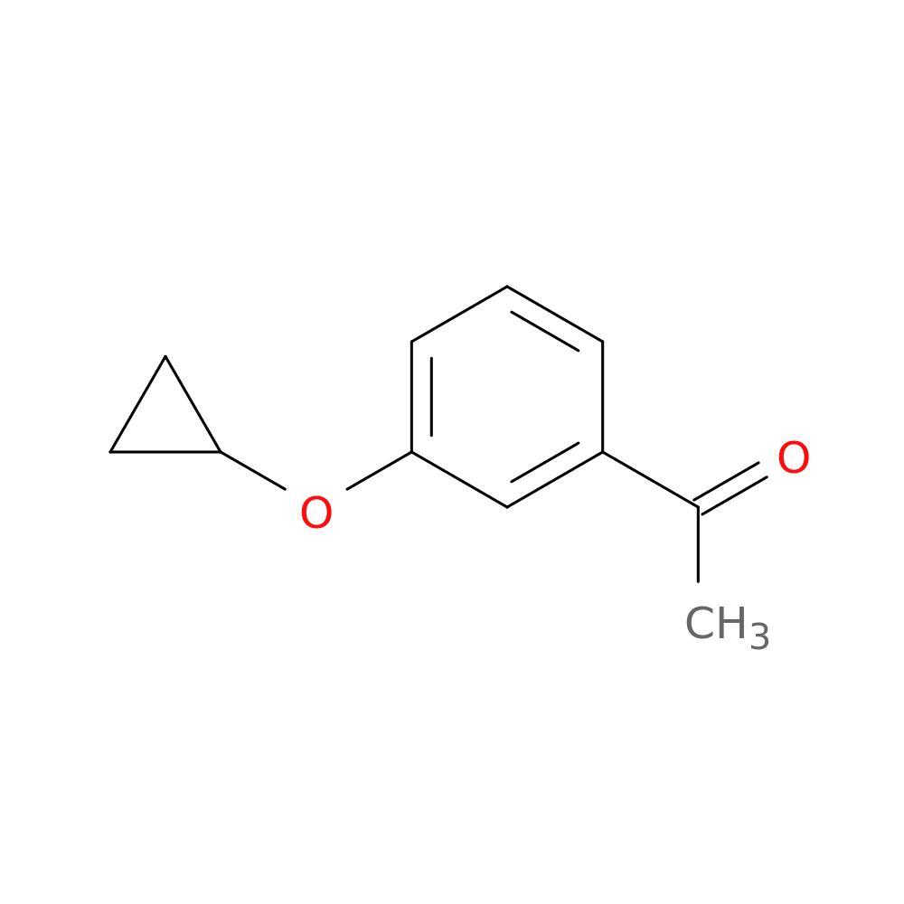 1-(3-cyclopropoxyphenyl)ethan-1-one