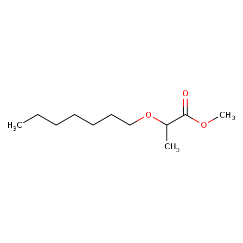 methyl 2-(heptyloxy)propanoate