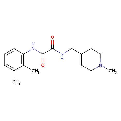 N-(2,3-dimethylphenyl)-N'-[(1-methylpiperidin-4-yl)methyl]ethanediamide