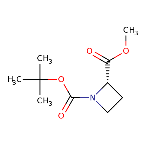 1,2-Azetidinedicarboxylicacid, 1-(1,1-dimethylethyl) 2-methyl ester, (2S)-