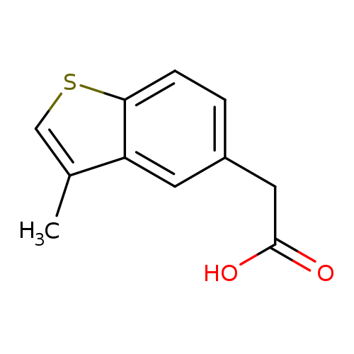 2-(3-methyl-1-benzothiophen-5-yl)acetic acid