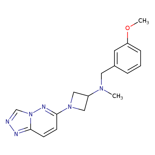 N-[(3-methoxyphenyl)methyl]-N-methyl-1-{[1,2,4]triazolo[4,3-b]pyridazin-6-yl}azetidin-3-amine
