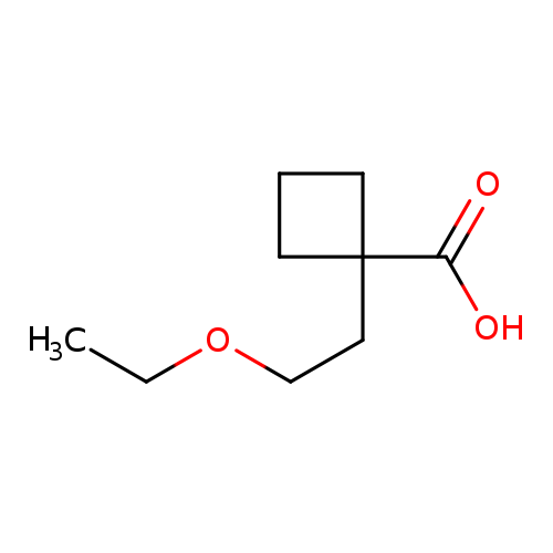 1-(2-ethoxyethyl)cyclobutane-1-carboxylic acid
