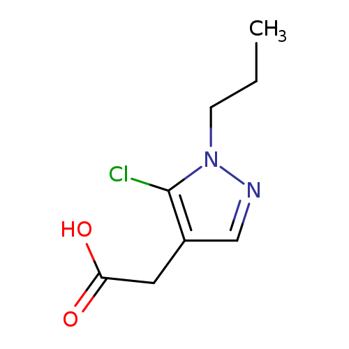 2-(5-chloro-1-propyl-1H-pyrazol-4-yl)acetic acid