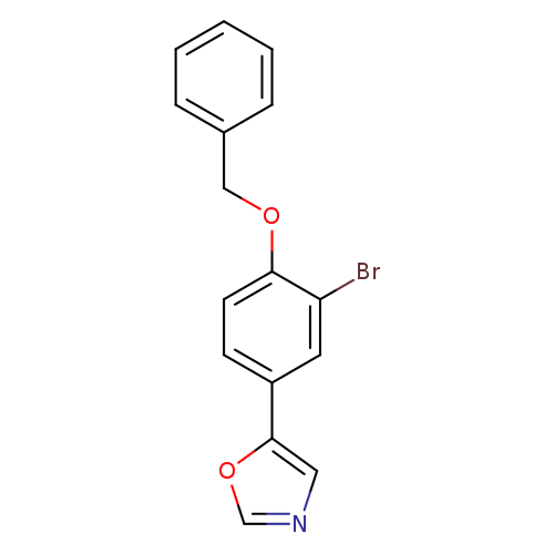 5-(4-(Benzyloxy)-3-bromophenyl)oxazole