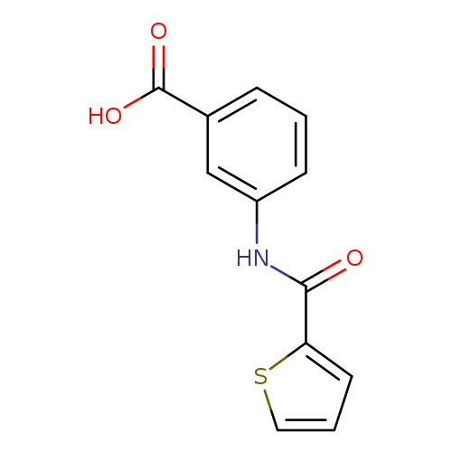 3-[(THIEN-2-YLCARBONYL)AMINO]BENZOIC ACID