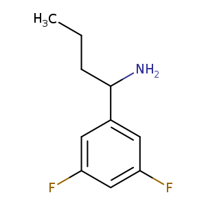 1-(3,5-Difluorophenyl)butan-1-amine