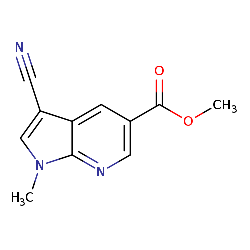 Methyl 3-cyano-1-methyl-1H-pyrrolo[2,3-b]pyridine-5-carboxylate