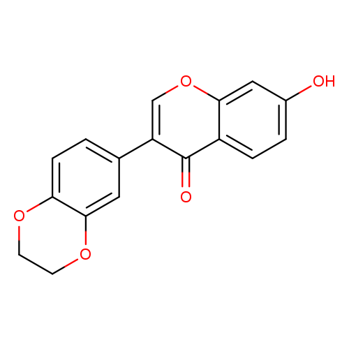3-(2,3-dihydro-1,4-benzodioxin-6-yl)-7-hydroxy-4H-chromen-4-one