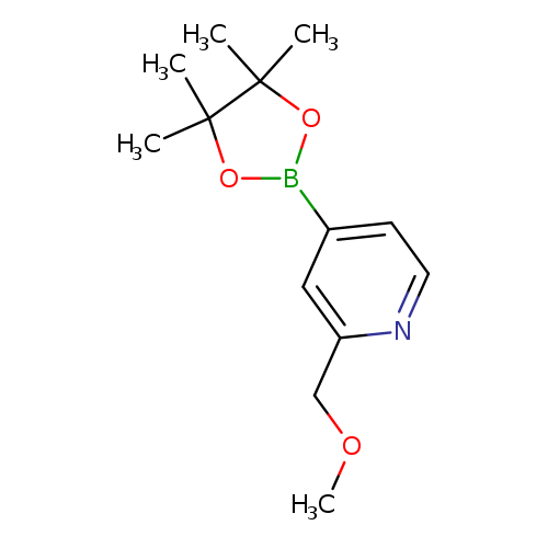2-(methoxymethyl)-4-(4,4,5,5-tetramethyl-1,3,2-dioxaborolan-2-yl)pyridine