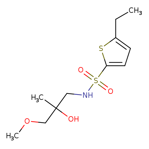 5-ethyl-N-(2-hydroxy-3-methoxy-2-methylpropyl)thiophene-2-sulfonamide