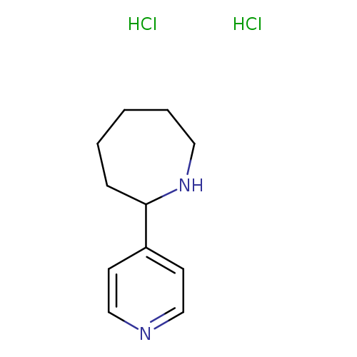 2-(pyridin-4-yl)azepane dihydrochloride