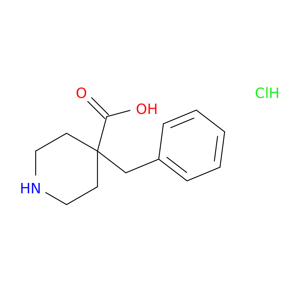 4-Benzylpiperidine-4-carboxylic acid hydrochloride