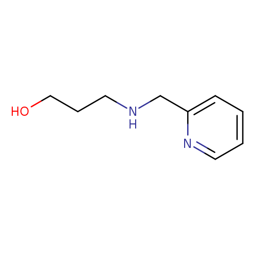 3-((2-pyridinylmethyl)amino)-1-propanol